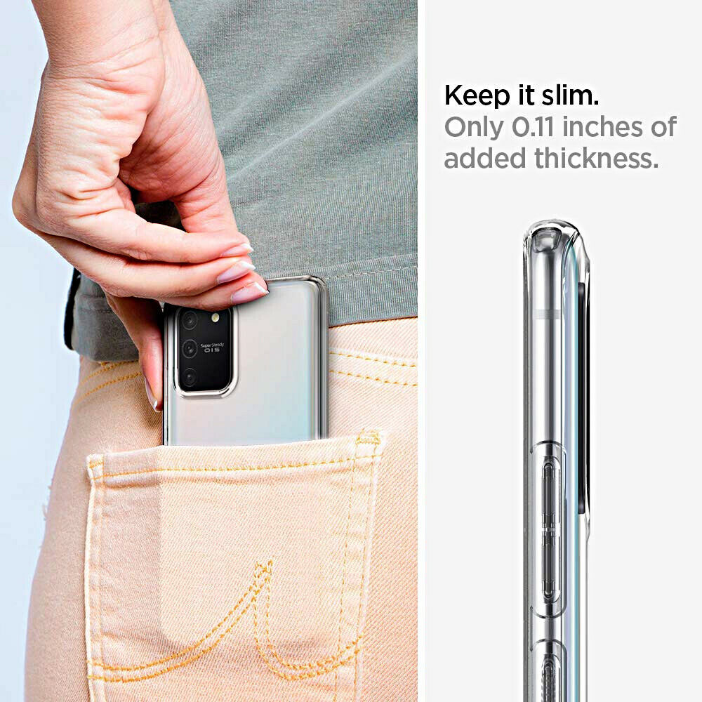 Ốp lưng silicon dẻo cho Samsung Galaxy S10 Lite hiệu Ultra Thin trong suốt mỏng 0.6mm độ trong tuyệt đối chống trầy xước - Hàng nhập khẩu
