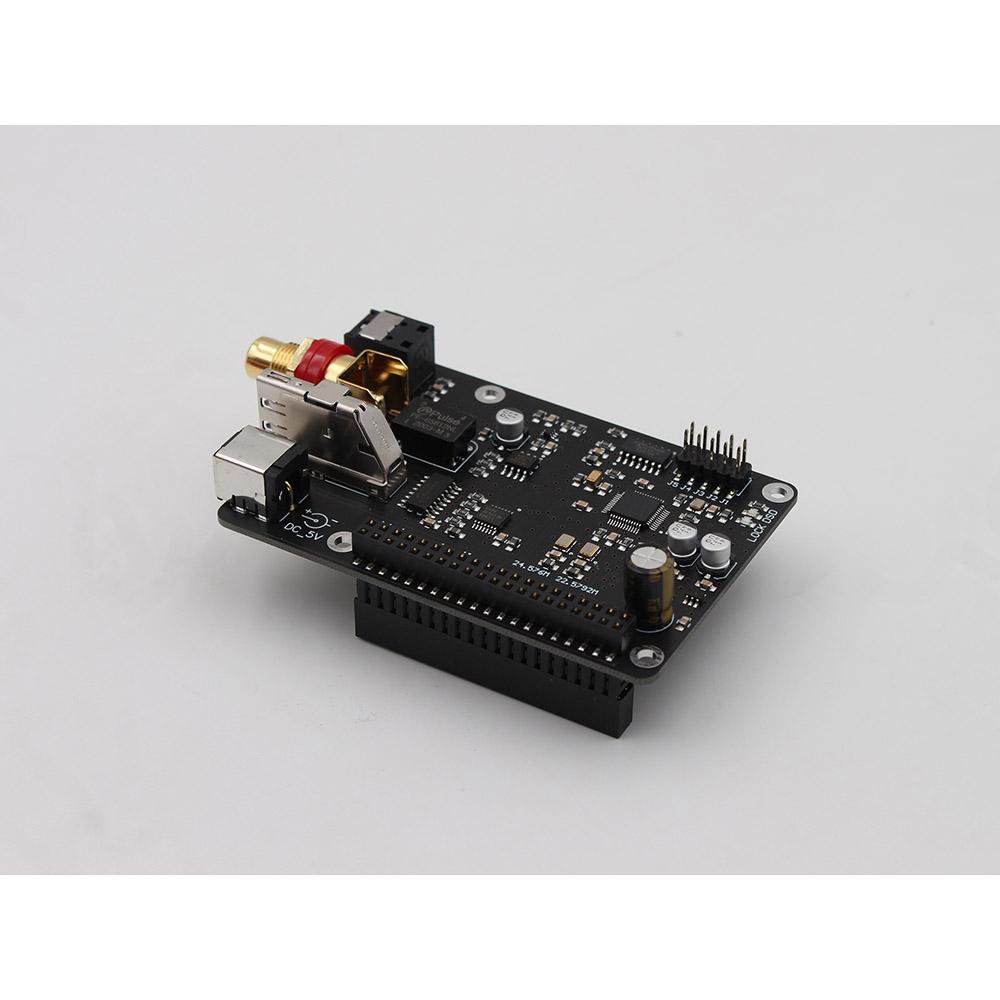 Lusya Raspberry Pi R19 Card Hifi Cound Card I2S DSD Digital phát sóng I2S 384K DSD512