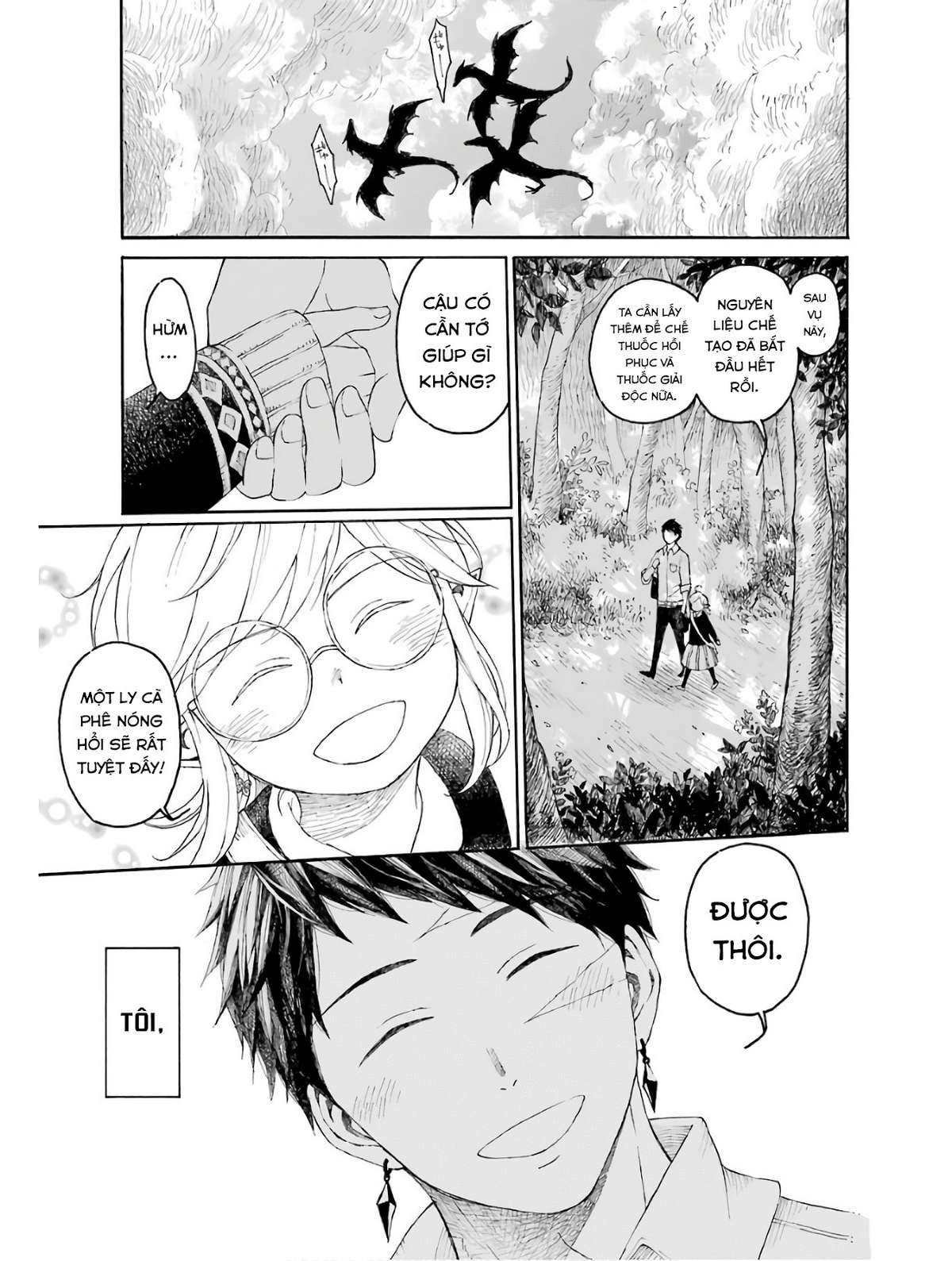 xưởng thủ công của nàng yêu tinh và chàng thợ săn chapter 0 45