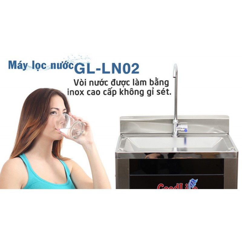 Máy lọc nước Goodlife LN01 (bình chứa 10L) - Hàng chính hãng