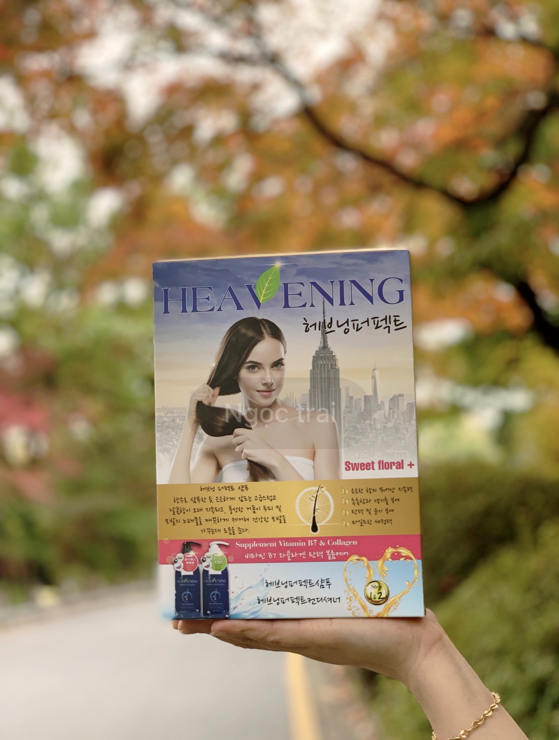 Bộ chăm sóc tóc dưỡng chất suôn mượt Heavening