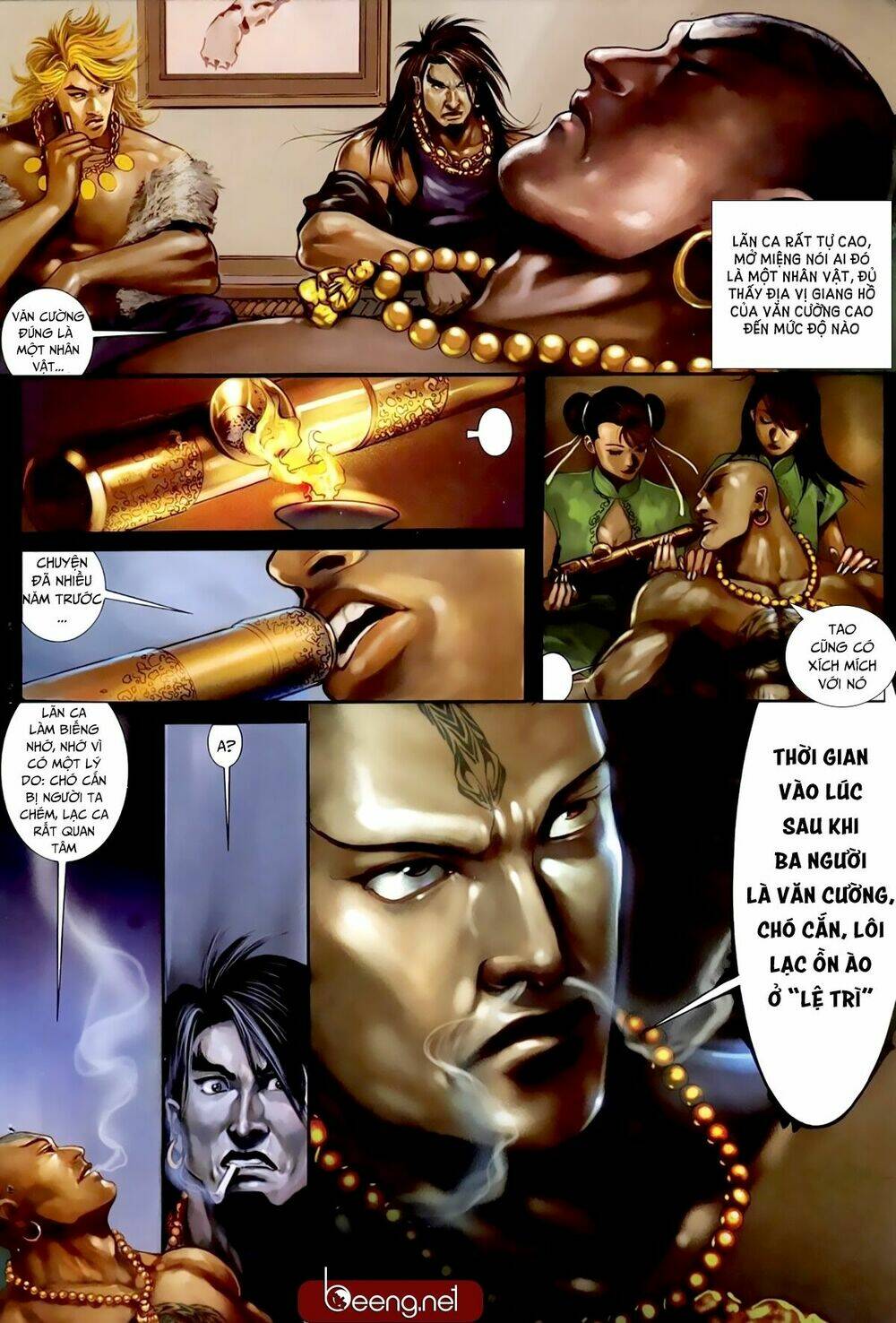 hỏa hồng niên đại hắc cốt đường chapter 208 11