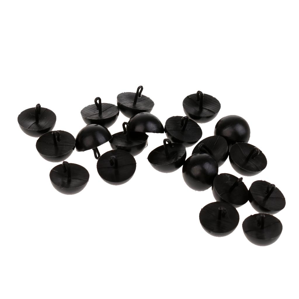 20pcs Boilie Bait Hair Rig Stops Barbel Carp Fishing Terminal Tackle Red