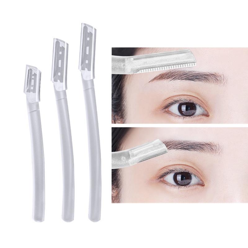 Set 3 Dao Tỉa Lông Mày Tiện Dụng Cho Nữ