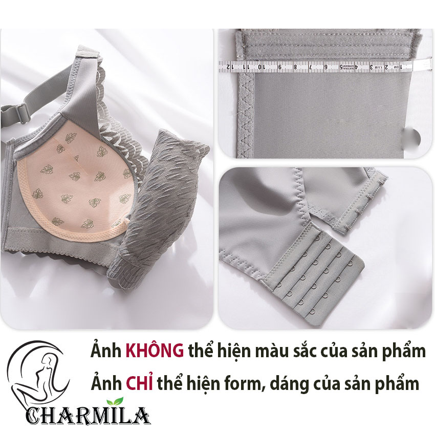 Áo ngực nữ Charmila không gọng cao cấp nâng vòng 1 tạo khe gợi cảm mã AN22