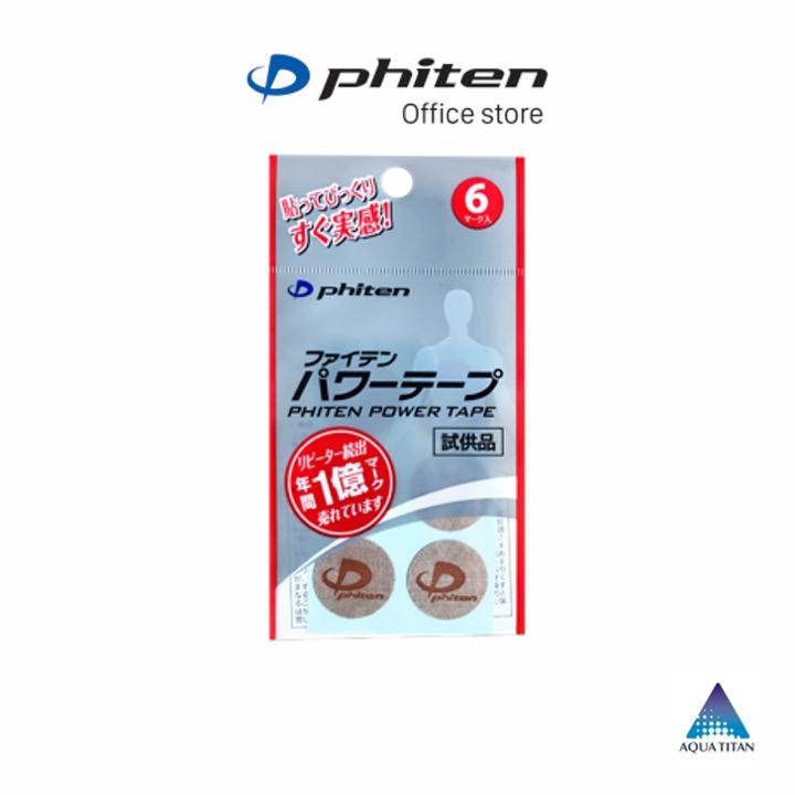 Băng Dán Cơ Phiten Titanium Power Tape 6 miếng PT623000