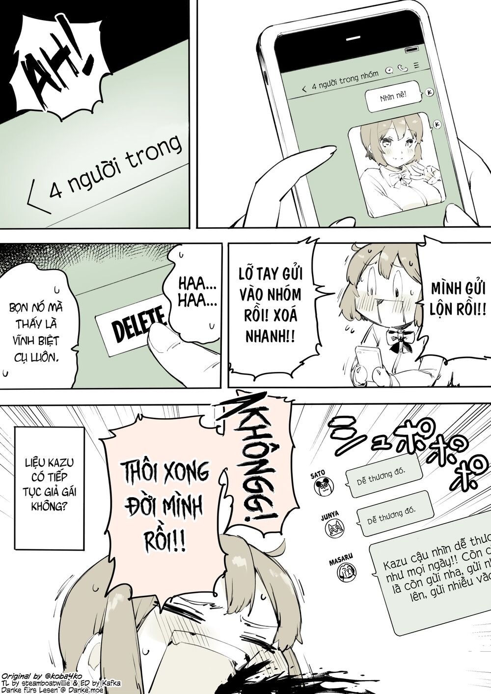 mình không thể ngừng crossdress được... chapter 22 4