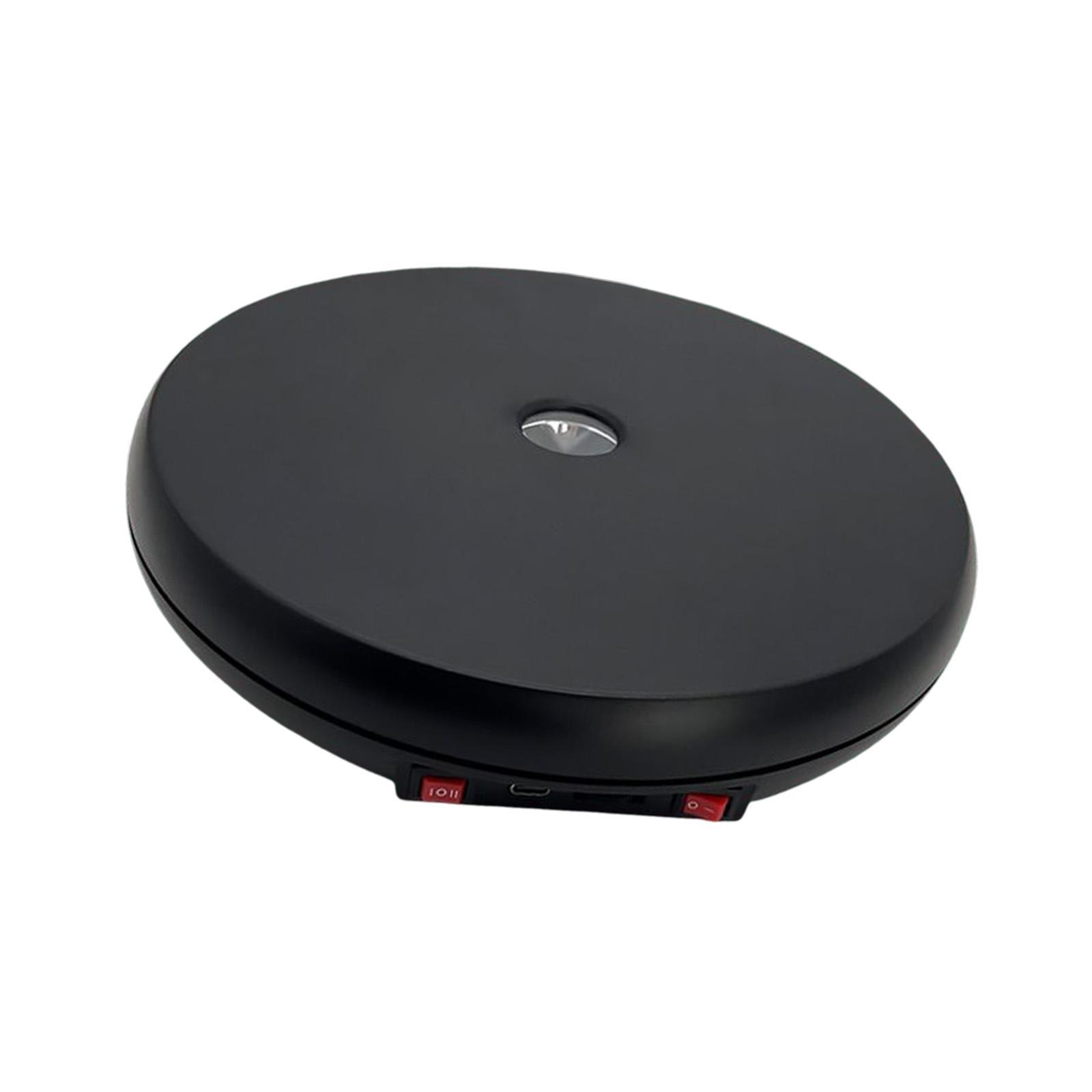 LED Rotating Display Stand Adjustable Speed 360 Degree Rotation for Craft