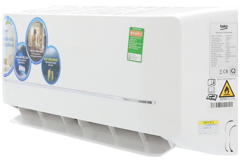 Máy lạnh 2 chiều Beko Inverter 1.0 HP RSVH09VS - Hàng chính hãng - Giao hàng toàn quốc