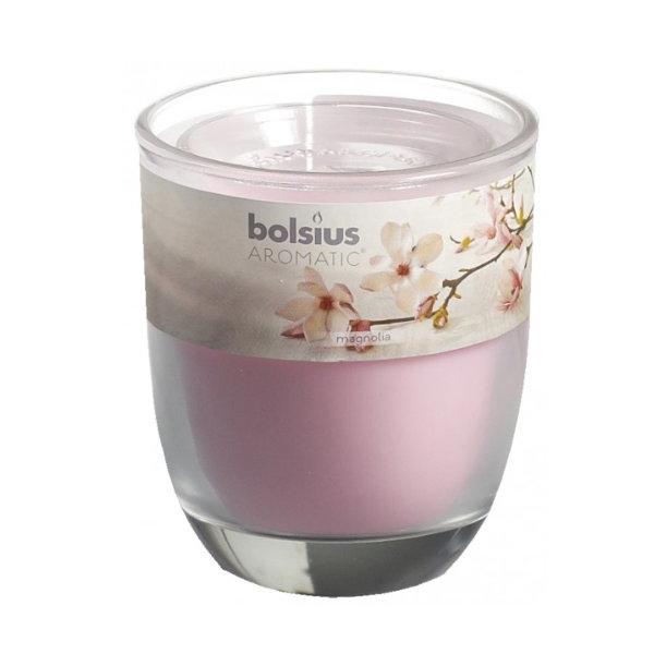 Ly nến thơm Bolsius Magnolia BOL7464 295g (Hương hoa mộc lan)