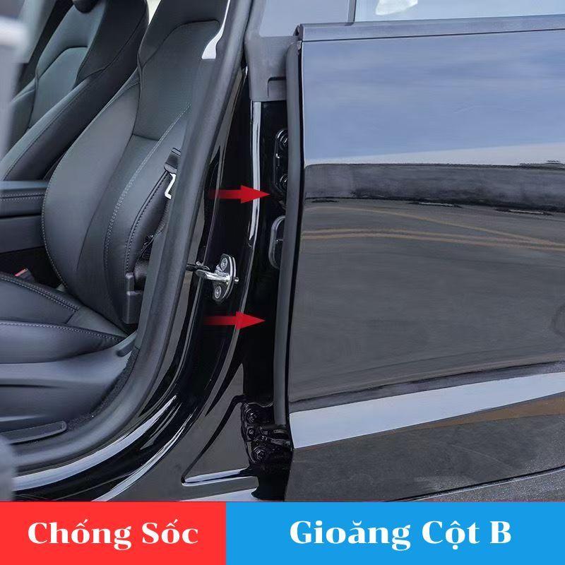 Bộ 2 Gioăng Cột B Ô Tô – Nẹp Mép Cửa Chống Ồn, Giảm Rung Hiệu Quả