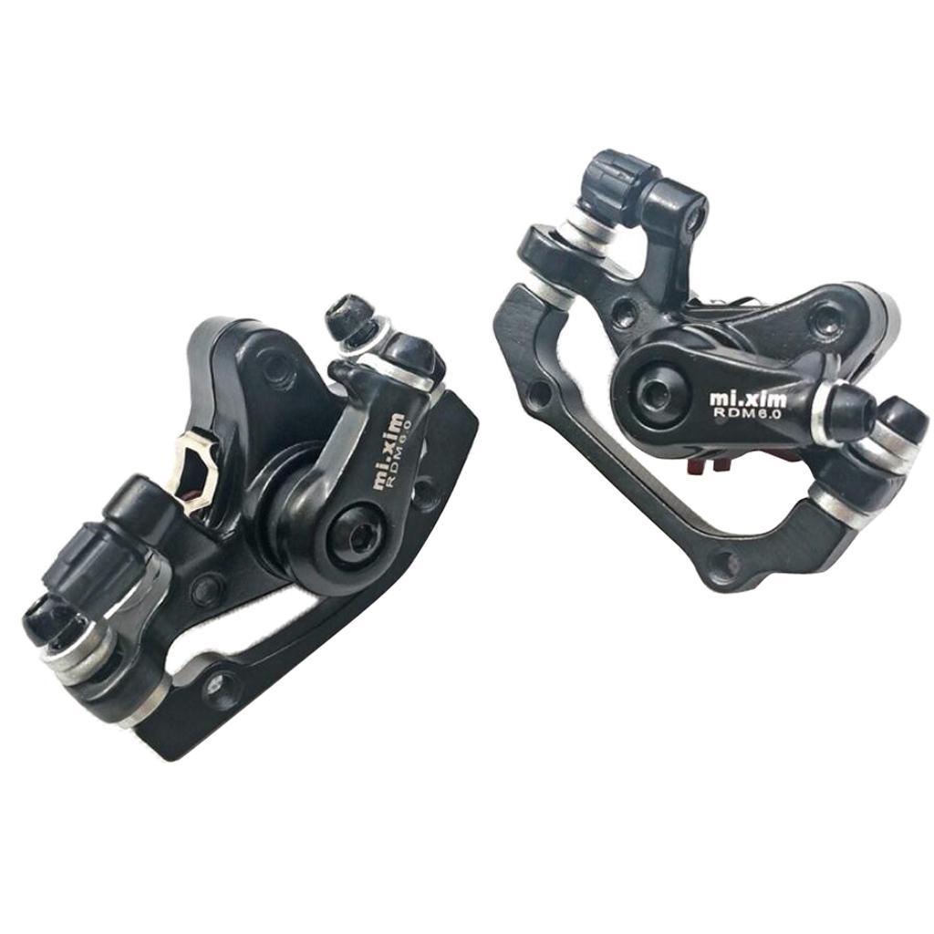 1 Pair Aluminium Alloy Mechanical Disc Brake Calipers Front  For Bike