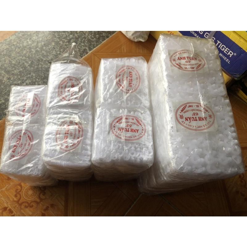 100 Tắc kê nhựa đủ size 3,4,5,6