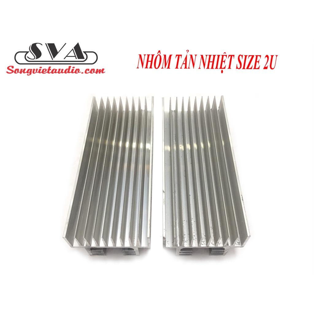 NHÔM TẢN NHIỆT SIZE 2U DÀI 30 CM