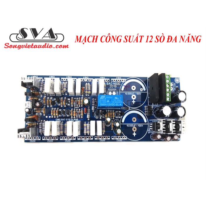 MẠCH CÔNG SUẤT 12 SÒ LIỀN NGUỒN ĐA NĂNG