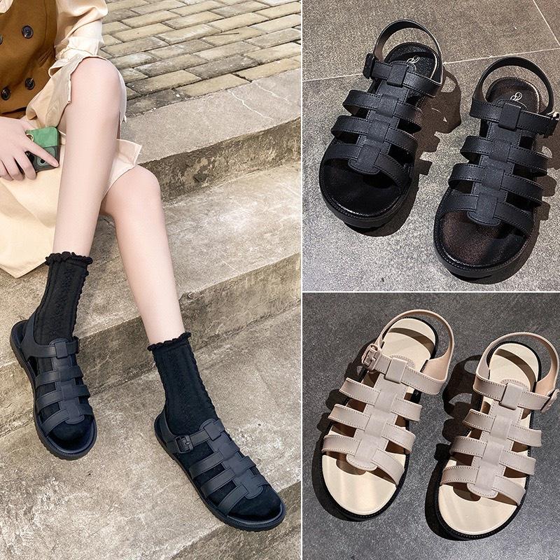 Chuẩn Size Sandal Quai Hậu Đi Học Nhựa Dẻo Mềm Êm Chân G164