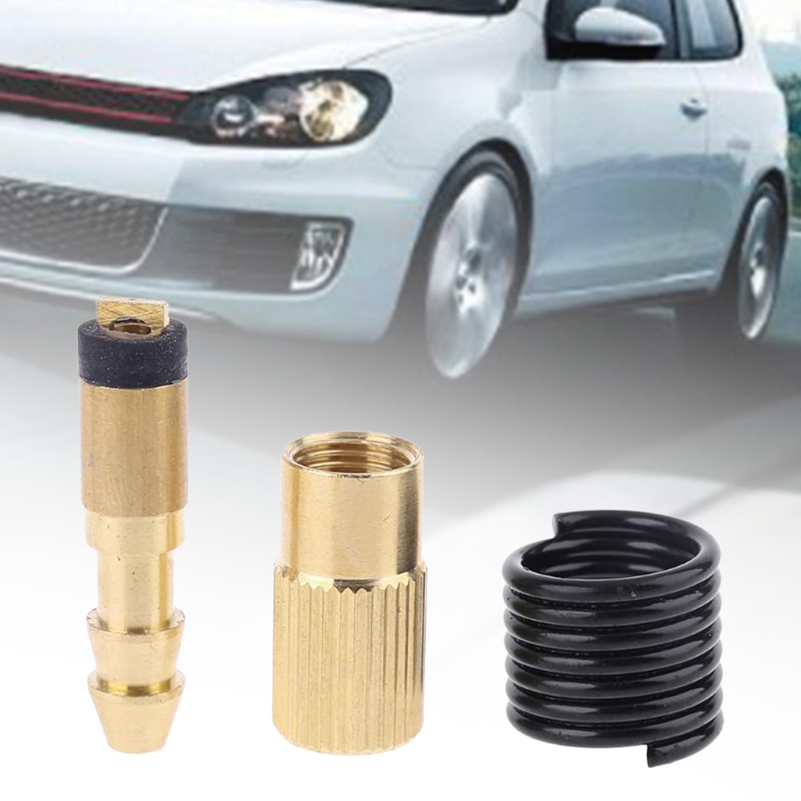 3Pcs/Set Car Tire Air Pump Nozzle Car Inflatable Connector Durable