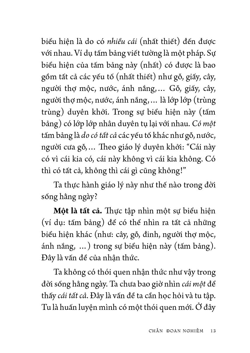 Nhặt lá trong tay Bụt - Ứng dụng Pháp số vào cuộc sống hàng ngày - Sư Cô Chân Đoan Nghiêm