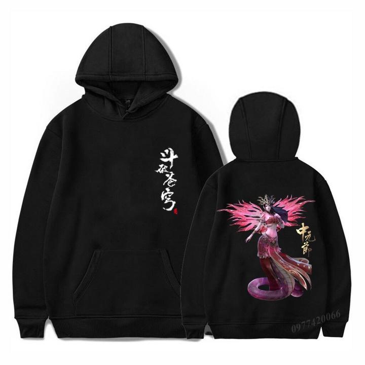 áo hoodie Mỹ Đỗ Toa, áo hoodie anime đấu phá thương khung