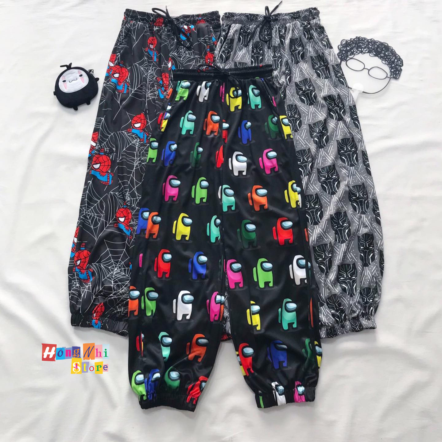 Quần Cartoon Pant V2 Unisex, Quần Hoạt Hình Dài Bo Lai Dáng Rộng - MM