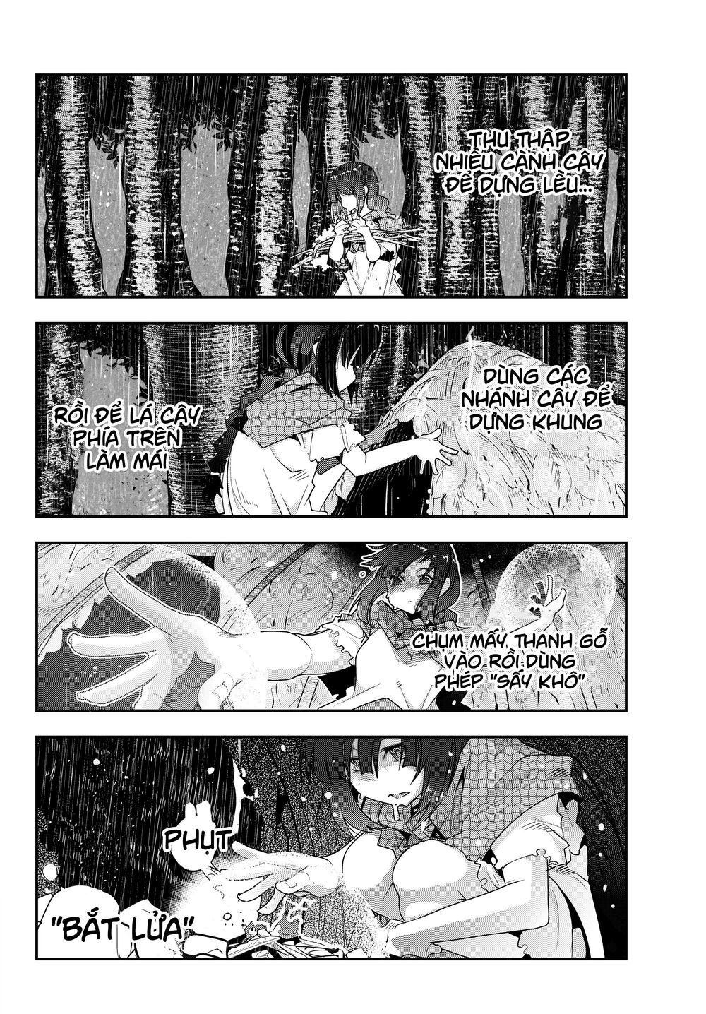 chuyển sinh thành con gái, tôi sẽ sinh tồn tại dị giới - yoku wakaranai keredo isekai ni tensei shiteita you desu chapter 1 14