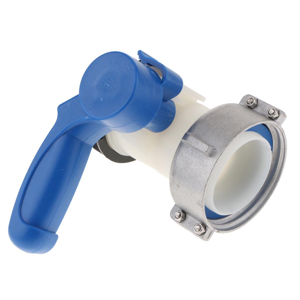 IBC Nước CamLock Bộ Điều Hợp Van Bi Axit Kiềm Chịu Giá Trị 75 Mm