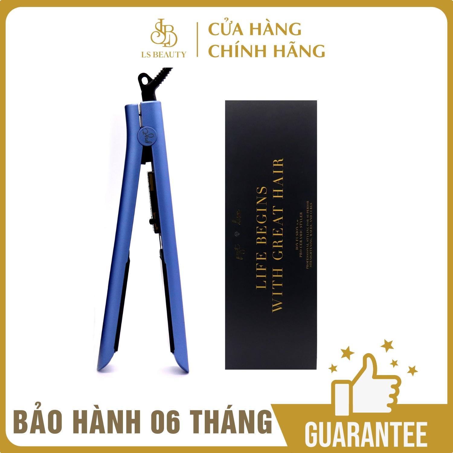 Máy Duỗi Tóc Nhiệt Hồng Ngoại Xa PYT Ion Fusion 2.0 - Sứ Bọc Tourmaline - Nút gạt