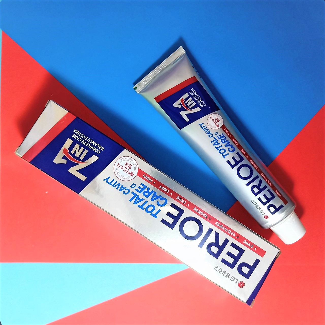 KEM ĐÁNH RĂNG HÀN QUỐC 7 TÁC DỤNG 7IN1 TRẮNG SẠCH, BẢO VỆ RĂNG TOÀN DIỆN PERIOE TOTAL CARE CAVITY ALPHA 180G
