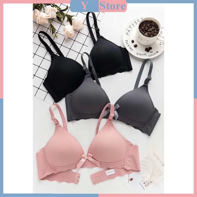 Áo Lót Đính Nơ Không Gọng Đệm Mỏng 6690