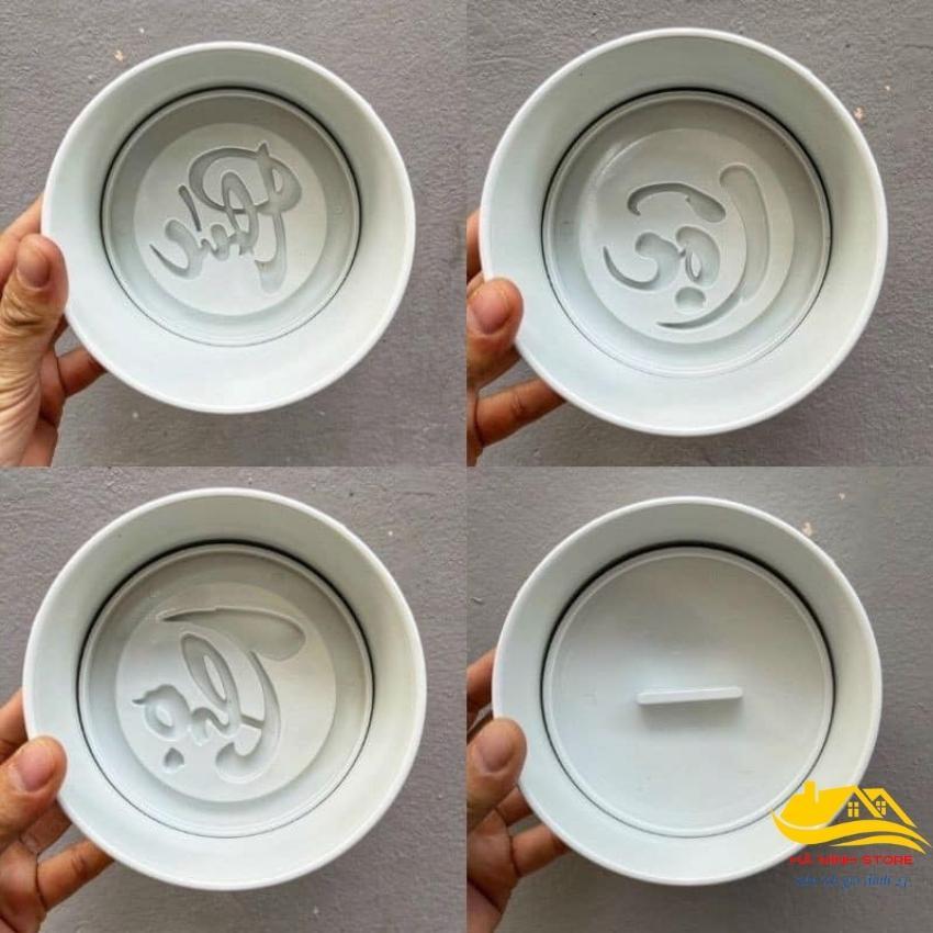 Khuôn xôi phúc lộc thọ, khuôn xôi 12x7cm nhựa chịu lực khuôn bánh Hà Minh Store