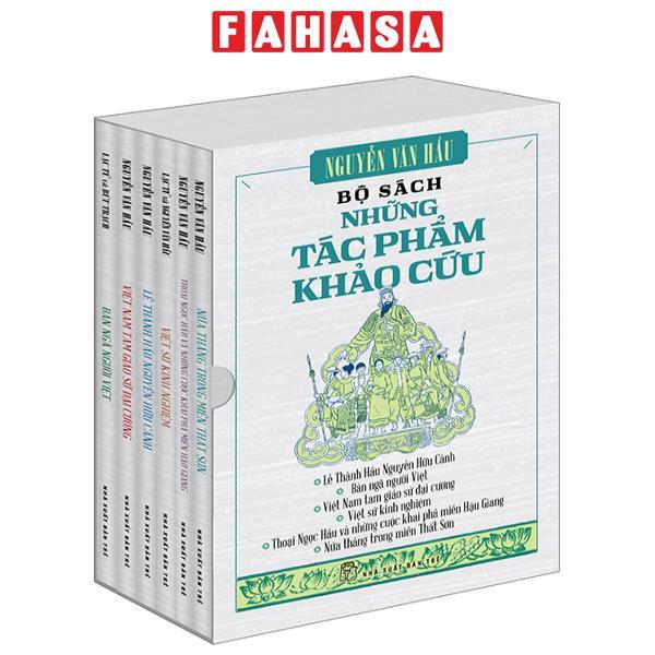 Sách - Boxset Bộ Sách Những Tác Phẩm Khảo Cứu (Hộp 6 Cuốn)