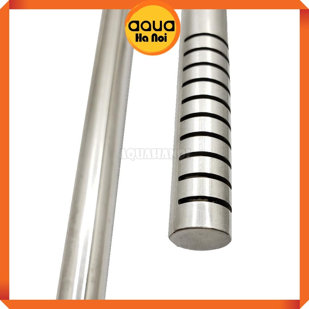 Bộ In out inox 304 - Đầu out xoay 360 độ - Không lọc váng - Phi 12/16mm - Tăng thẩm mĩ cho máy lọc hồ thủy sinh
