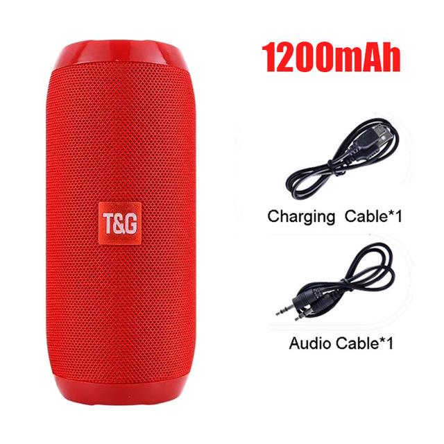 Loa di động không dây không dây bluetooth subwofer ngoài trời loa ngoài trời loa âm thanh nổi xung quanh fm radiotf Color: Plus Set Type: Speaker