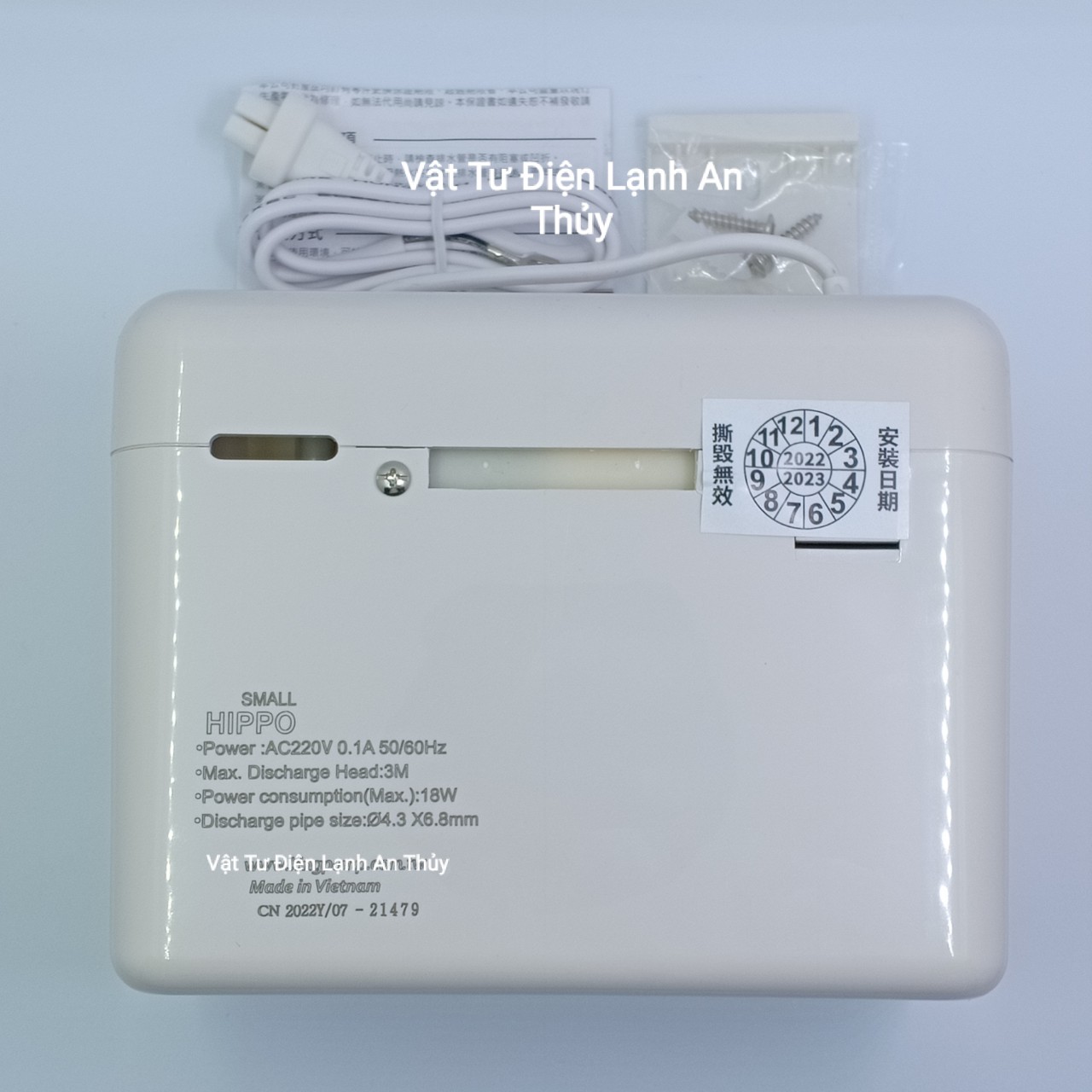 Máy bơm Kingpump thoát nước ngưng máy lạnh điều hoà Made in Vietnam Kingpump 3M King Pump