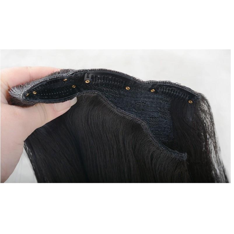 Tóc Kẹp Giả Thẳng Dài Bằng Tóc Thật 100%