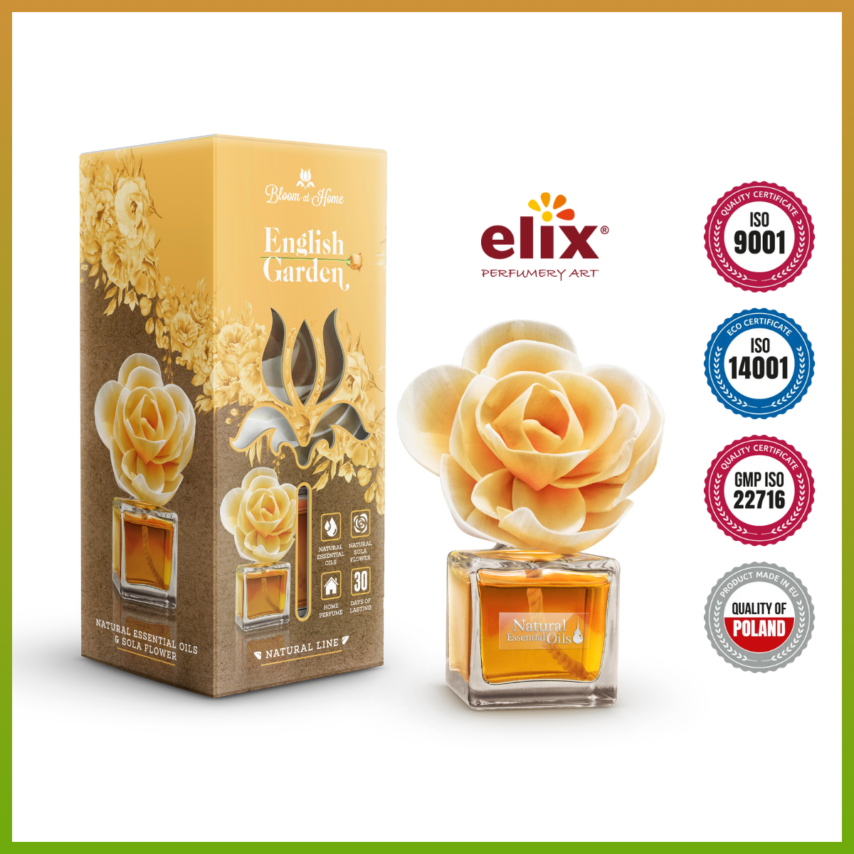 Nước hoa thơm phòng Bloom At Home Elix - Hương Vườn Hoa