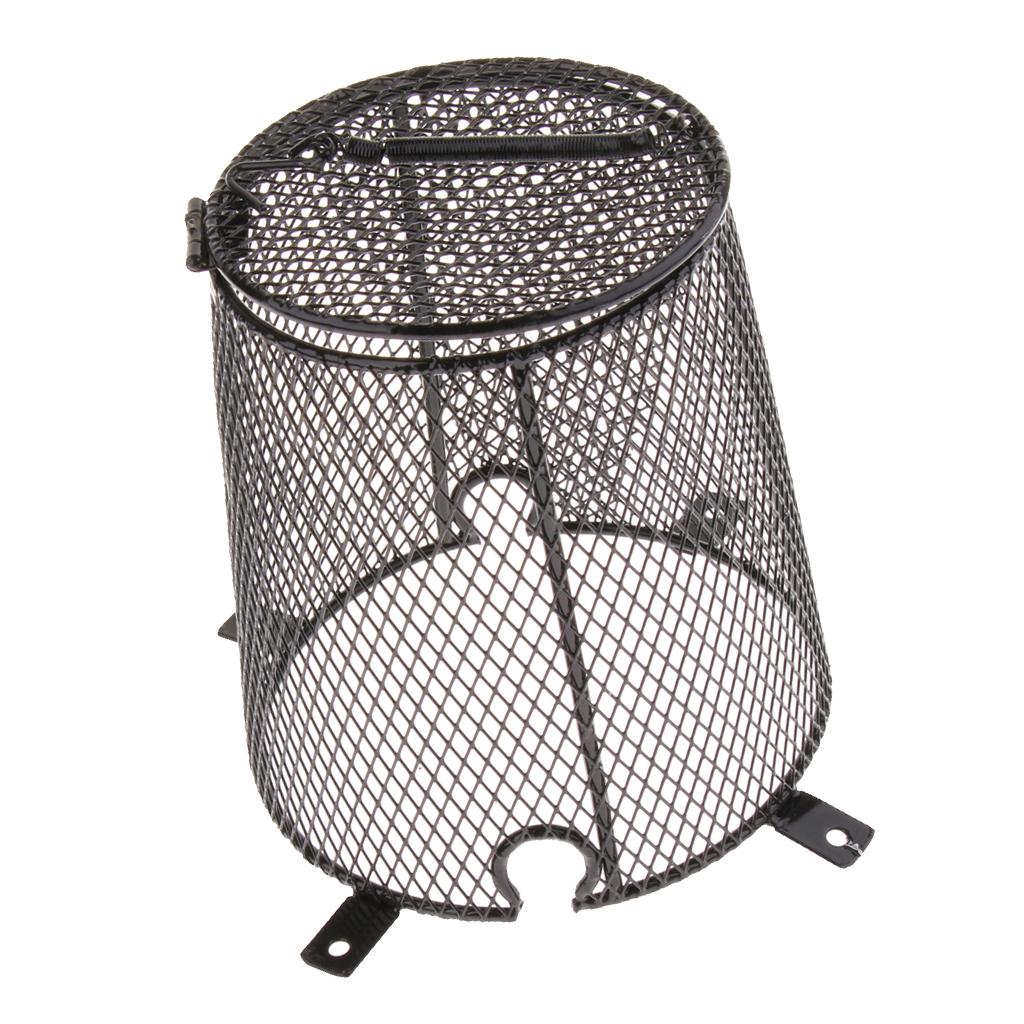 Pack of 2 Anti-scald Reptile Heater Lamp Guard Light Bulb Protector Lamp Mesh