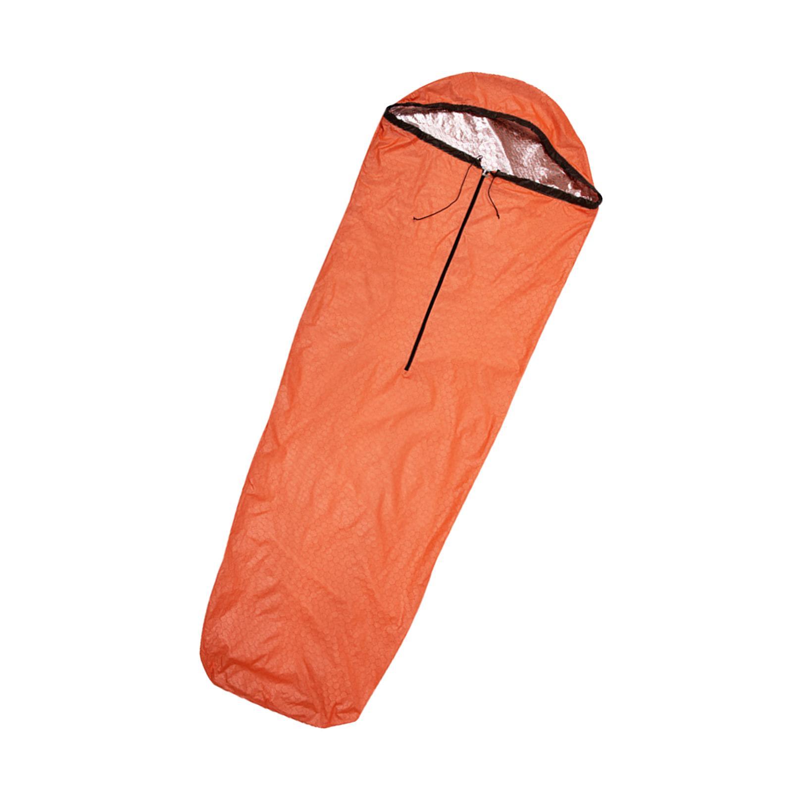 Emergency Sleeping Bag, Breathable Nylon Cloth Bag for Outdoor Camping