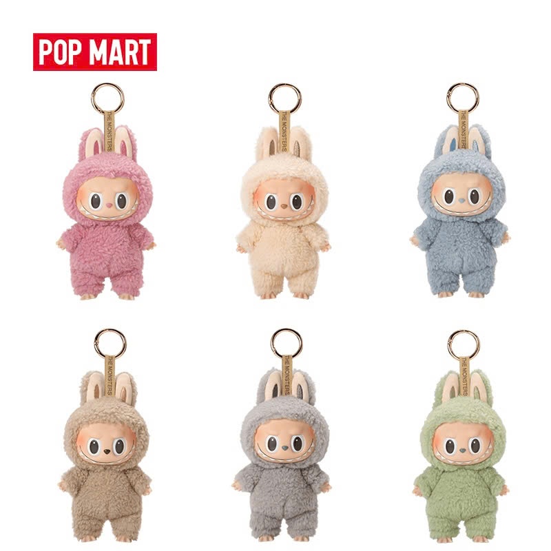 Móc Khóa Labubu Có Sẵn Pop Mart Blindbox Hàng Đẹp Siêu Cute(Size bé Full box)