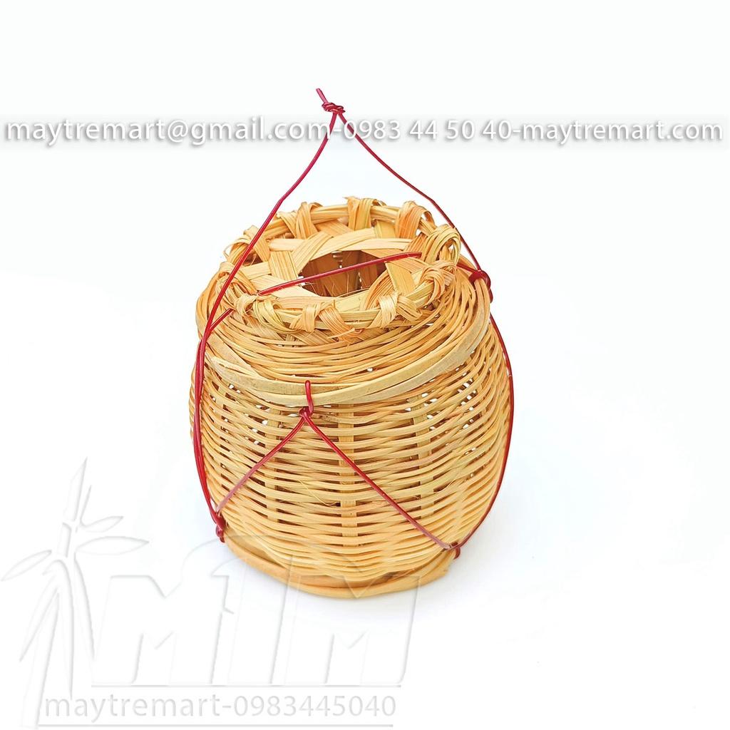 Giỏ mây tre, giỏ cá nhí - Phụ kiện trang trí, chụp hình.