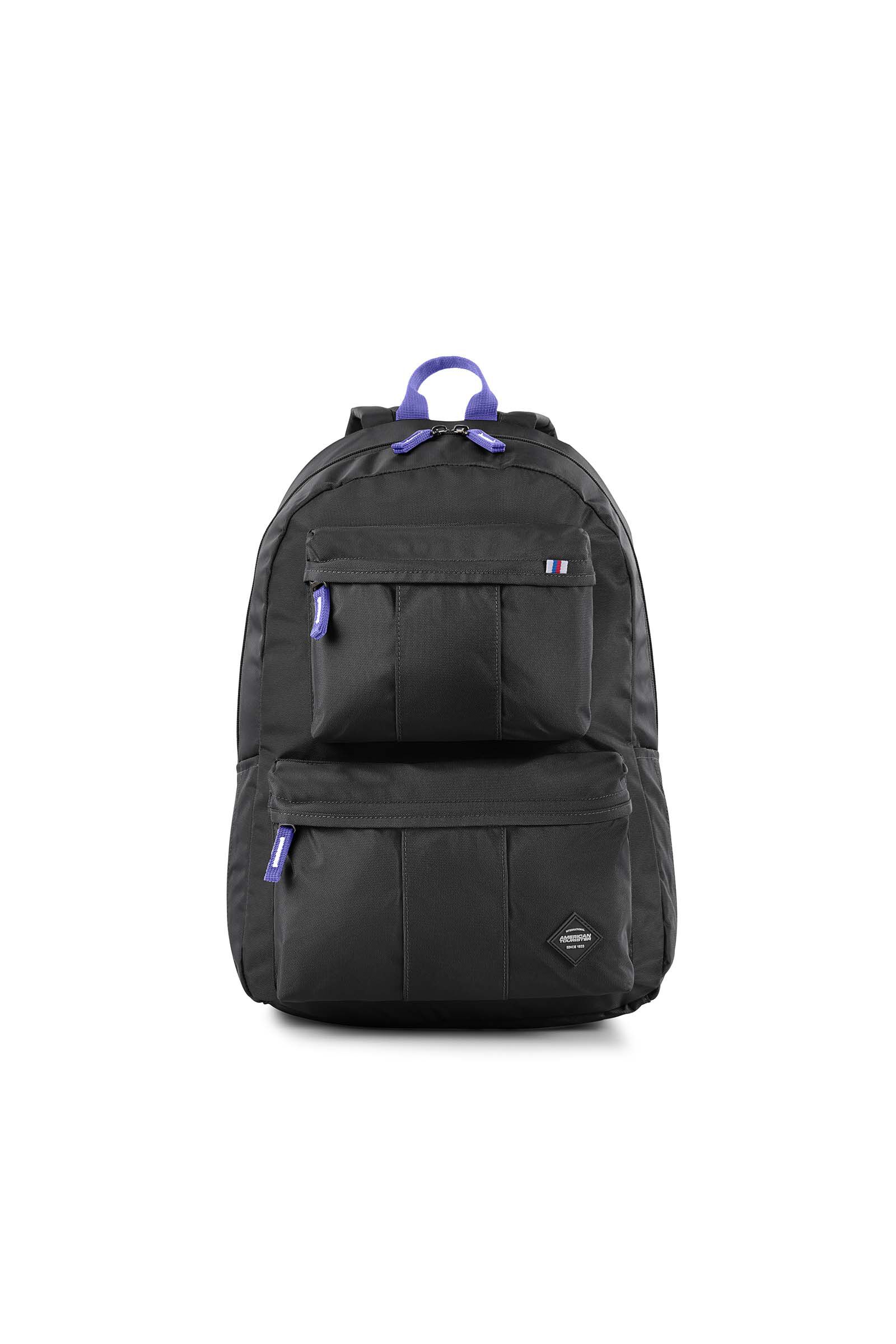 Balo American Tourister Riley Backpack 1 AS - màu BLACKCURRANT