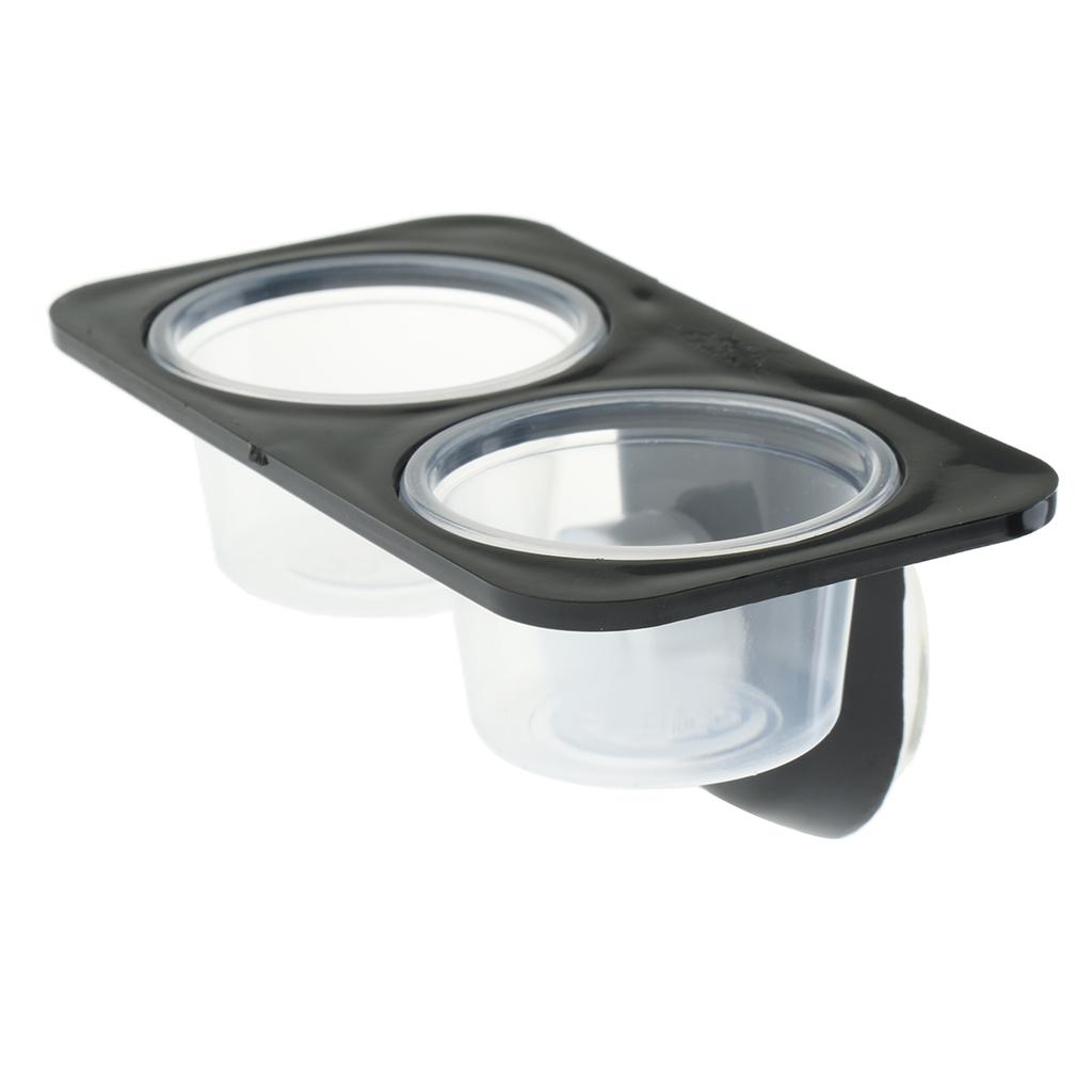 Reptile Anti-escape Feeding Water Dish & Food Bowl For Amphibians Lizard