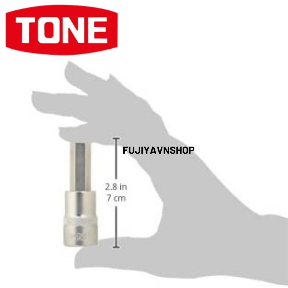 Đầu khẩu lục giác dài Tone HP4H-12 ra đầu lục giác 12mm