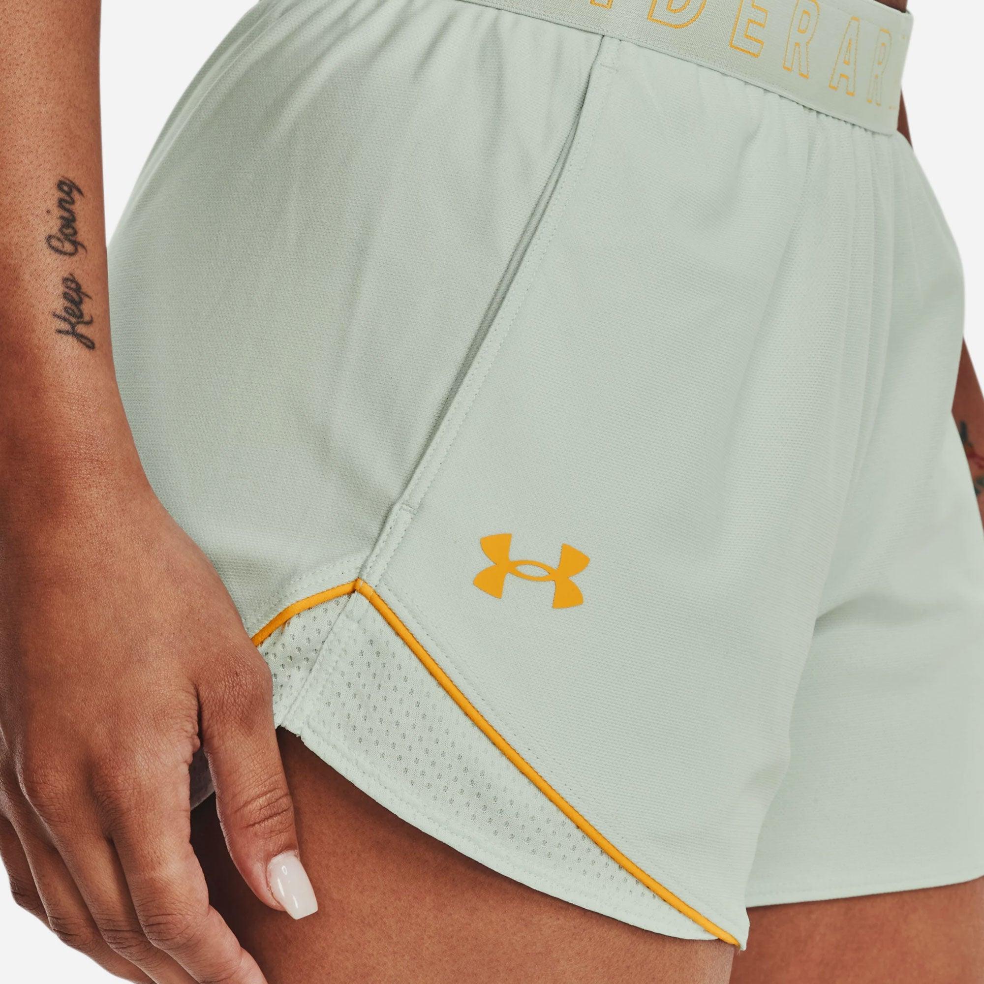 Quần ngắn thể thao nữ Under Armour Play Ups 3.0 Mesh - 1373041