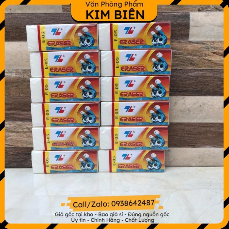 ️sỉ vpp,sẵn hàng️ Gôm tẩy bút chì, bút bi Kim Long dễ thương cute - VPP Kim Biên