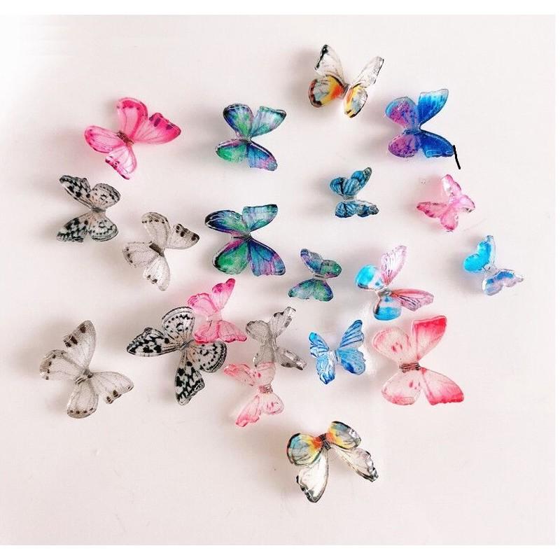 Bướm Pha Lê Đính Móng