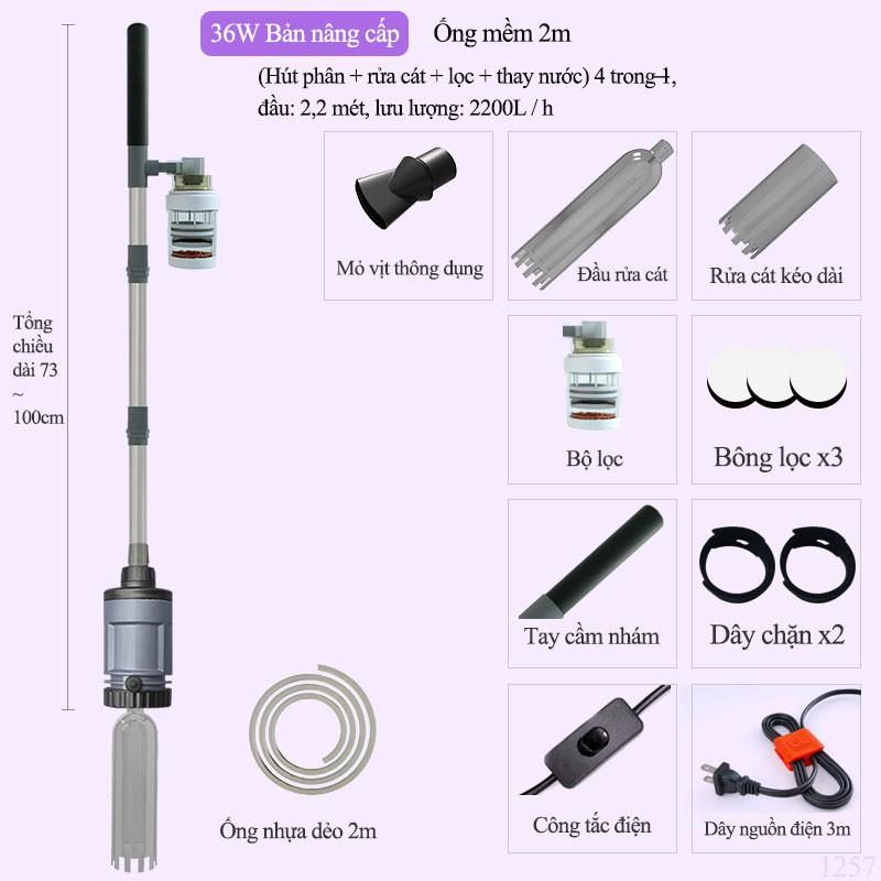 Máy thay nước rửa cát bằng điện- Home and Garden
