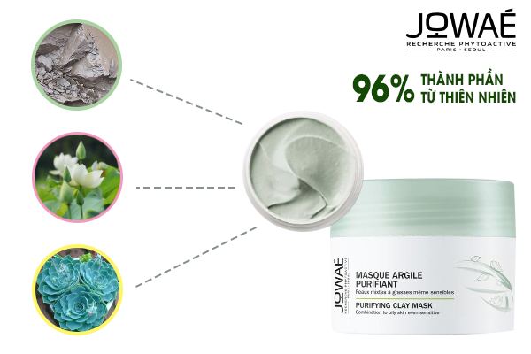 MASQUE ARGILE PURIFIANT - Mặt Nạ Đất Sét Thanh Lọc Da Jowae