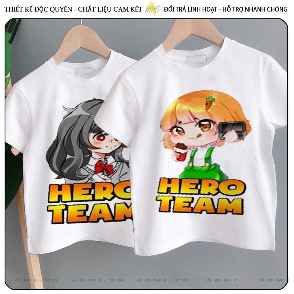 ÁO THUN UNISEX 7 đội viên heroteam simmy sammy kamui PHÔNG NAM NỮ GIA ĐÌNH CẶP ĐÔI CÓ SIZE TRẺ EM CHO BÉ TRAI GÁI 3158