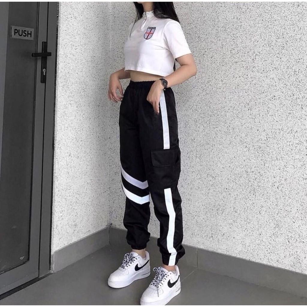 Quần Jogger Nam Nữ Phản Quang Túi Hộp UNISEX - Quần Dài Thể Thao Vải Thun Nhảy Dance - Tập Gym Ulzzang KUN